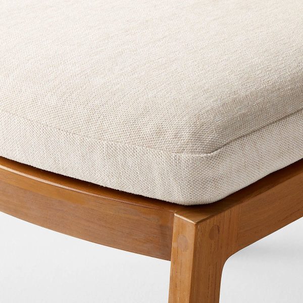Roc Teak and Rattan Dining Chair - Image 3