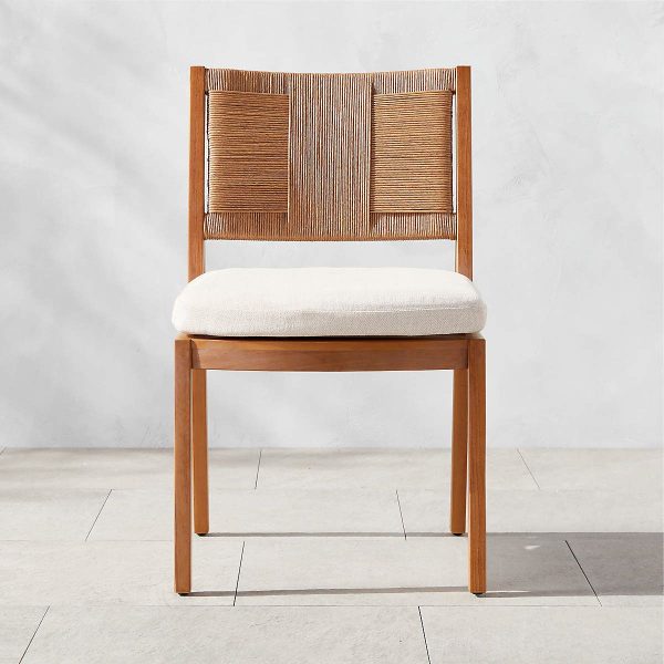 Roc Teak and Rattan Dining Chair