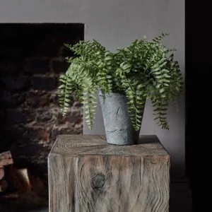 Artificial Boston Fern in Pot