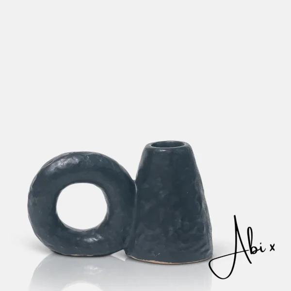 Maris Ceramic Candle Holder - Image 2