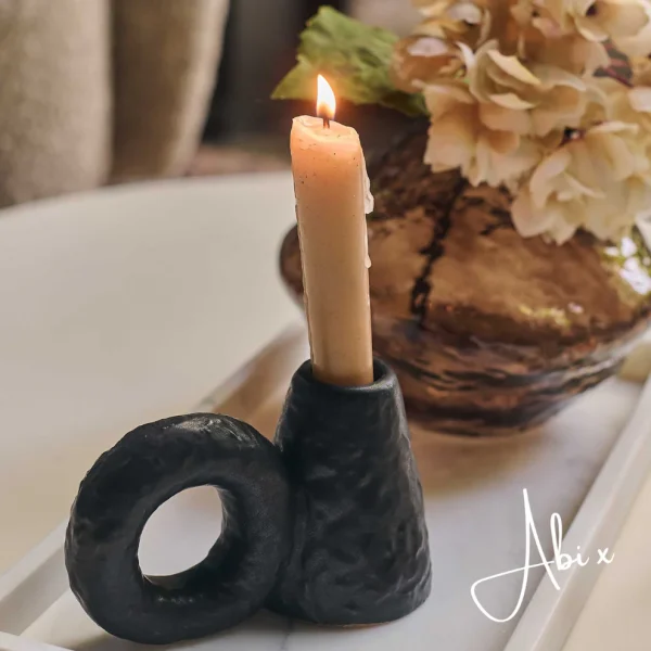 Maris Ceramic Candle Holder - Image 3