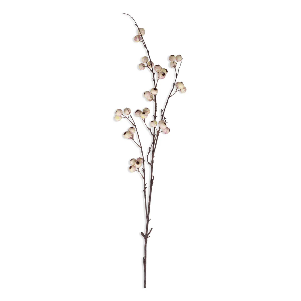 Artificial Berry Hawthorn, Cream - Image 4