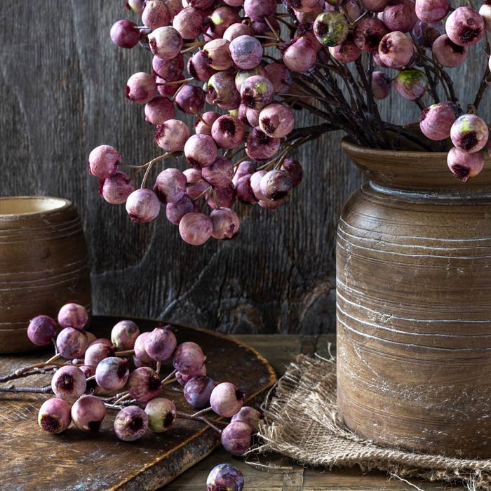 Artificial Hawthorn Berry Eventide - Image 4