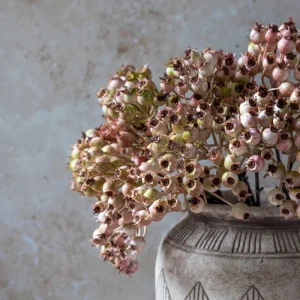 Artificial Rosehip Bunch, Blush