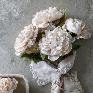 Artificial Peony, Evening Dew