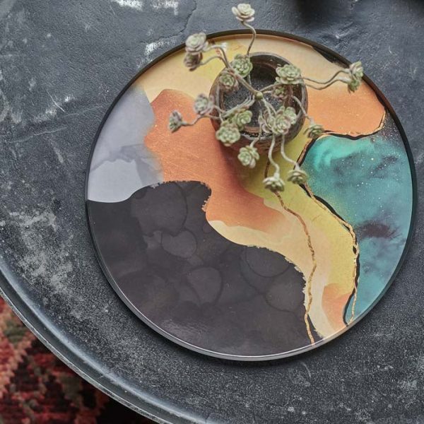 Zoey Abstract Tray - Image 3
