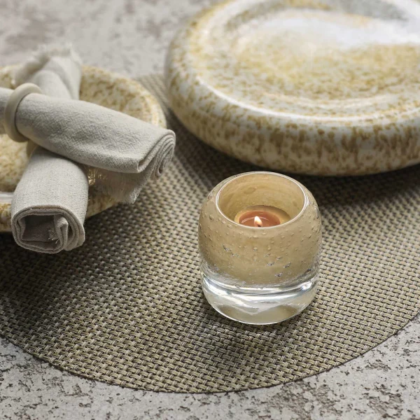 Amari Glass Candle Holder - Image 3