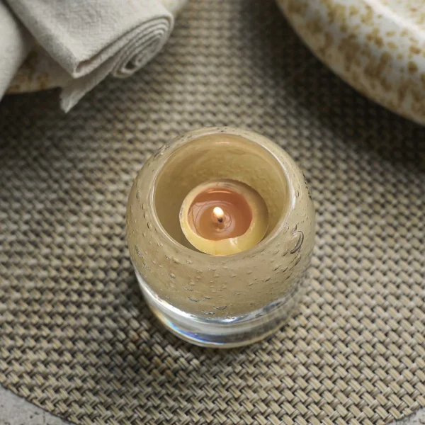 Amari Glass Candle Holder - Image 2
