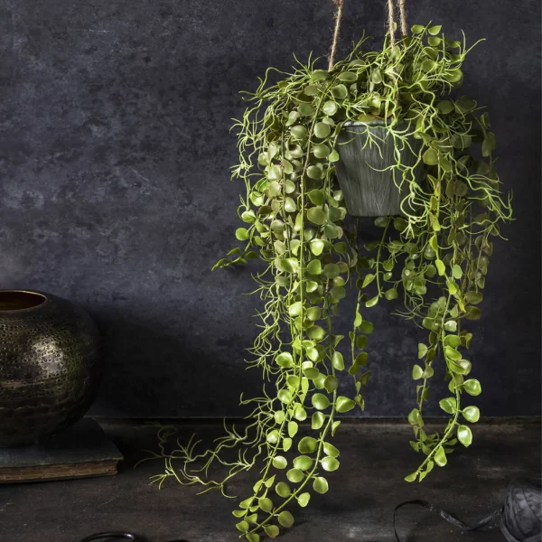 Artificial Angel Hoya Plant in Pot - Image 3