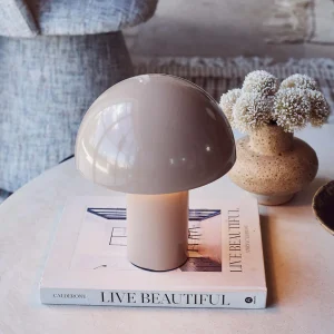 Decker Table Lamp, Taupe