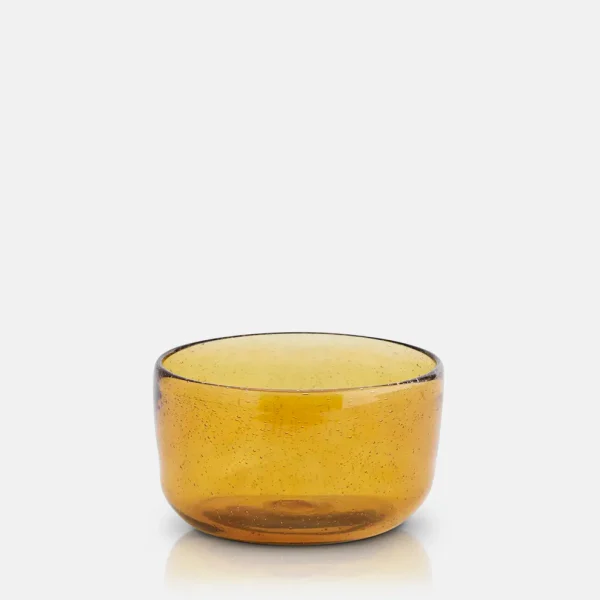 Elsbeth Glass Bowl, Amber - Image 2