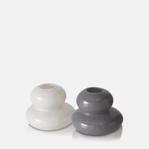 Exmouth Glass Vases - Set of 2