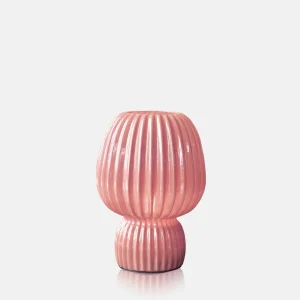 Finley Portable Table Lamp, Pink