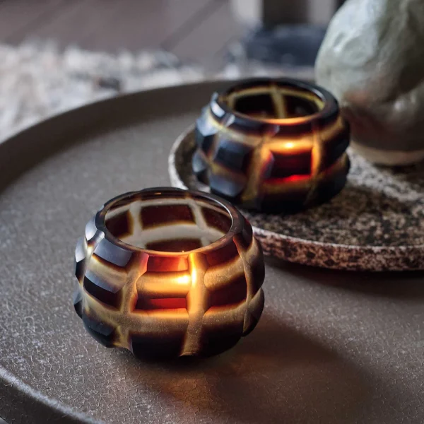 Headley Glass Candle Holder - Image 4