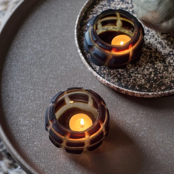 Headley Glass Candle Holder - Image 3