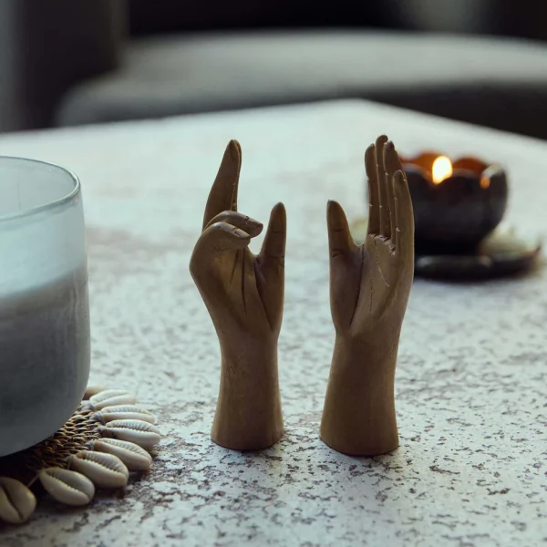 Jarvis Hand Sculptures - Set of 2 - Image 2