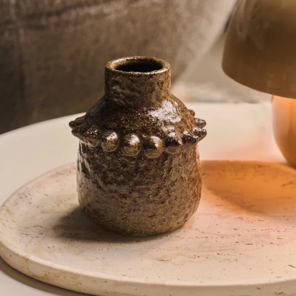 Lelia Stoneware Vase - Image 2