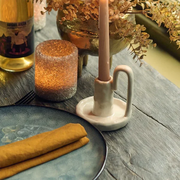 Luisa Ceramic Candle Holder - Image 3