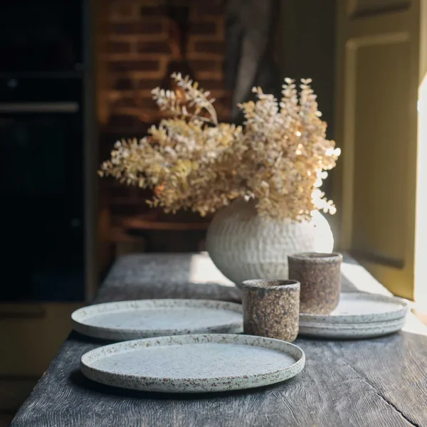 Martine Dinner Plate, Salt - Image 3
