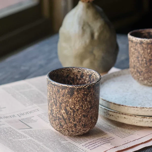 Martine Stoneware Mug, Pepper - Image 4