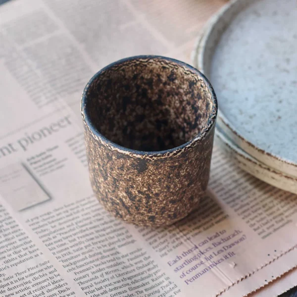 Martine Stoneware Mug, Pepper - Image 2