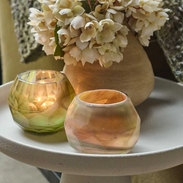 Matteo Glass Tealight Holder - Image 4