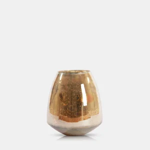 Mercury Glass Candle Holder