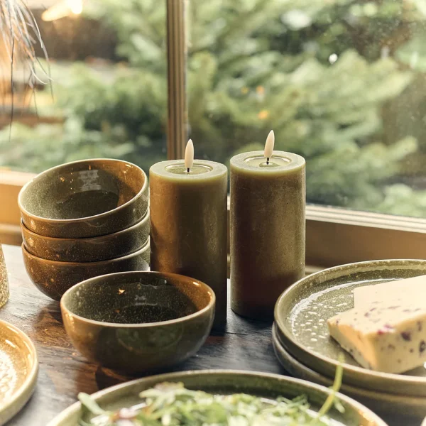 Mossy LED Candle - Image 3