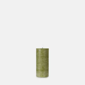Mossy LED Candle