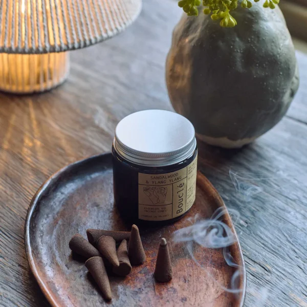 Sandalwood & Ylang Ylang Incense Cones - Image 2