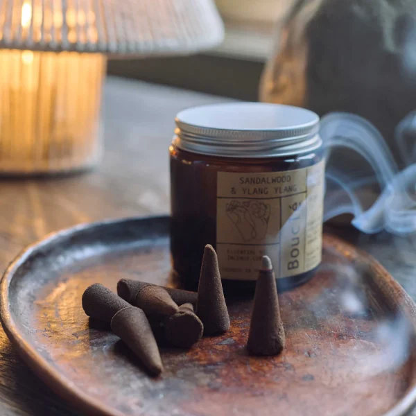 Sandalwood & Ylang Ylang Incense Cones - Image 3