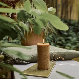Tawny LED Candle