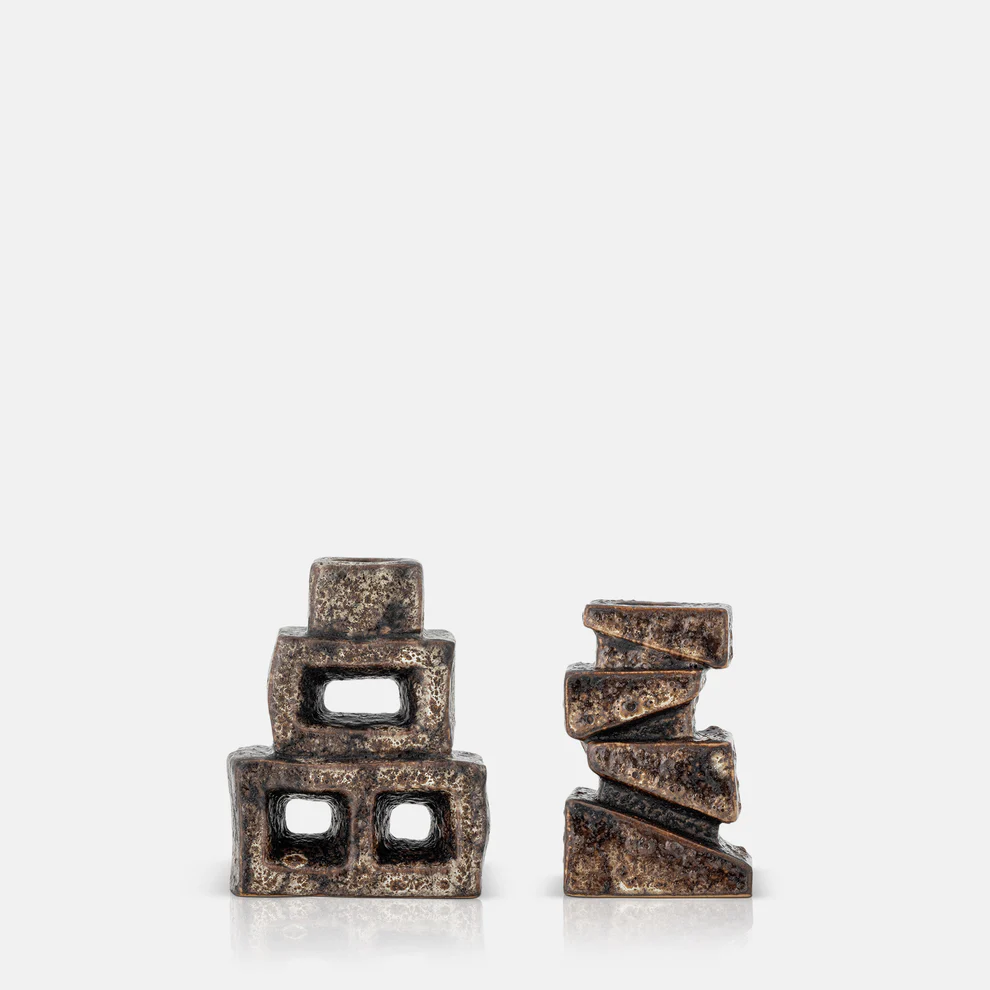 Dumos Candle Holder - Set of 2