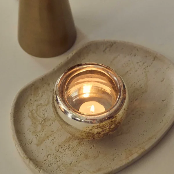 Melva Glass Candle Holder - Image 5